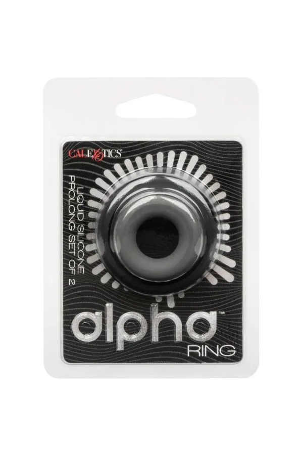 CALIFORNIA EXOTICS - ALPHA PROLONG SET MIT 2 RINGEN GRAU kaufen - Fesselliebe