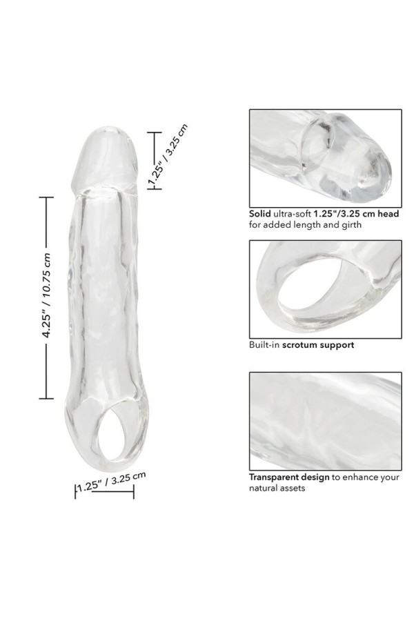 Performance Maxx Clear Extension 5,5 Transparent von Calexotics kaufen | Fesselliebe