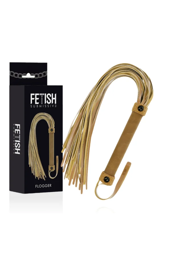 Peitsche aus Veganem Leder von Fetish Submissive Origin