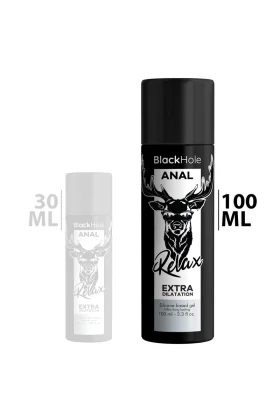 Schwarzes Loch-Gel-Silikon-Basis-Anal-Dilation 100 ml von Black Hole