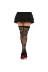 Wild Roses Net Stocks Schwarz von Leg Avenue Hosiery