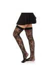 Wild Roses Net Stocks Schwarz von Leg Avenue Hosiery