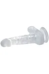 Realistischer Dildo Suction Cup und Hoden 16.7 Cm - Klar von Baile Dildos kaufen - Fesselliebe