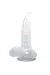 Realistischer Dildo Suction Cup und Hoden 16.7 Cm - Klar von Baile Dildos