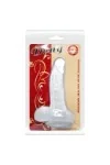 Realistischer Dildo Suction Cup und Hoden 16.7 Cm - Klar von Baile Dildos kaufen - Fesselliebe