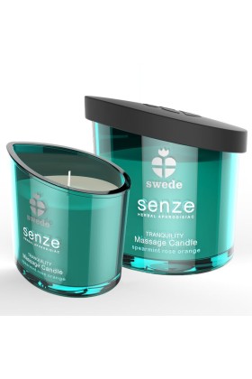 Senze Tranquillity Massagekerze - Spearmint, Rose, Orange von Swede kaufen | Fesselliebe