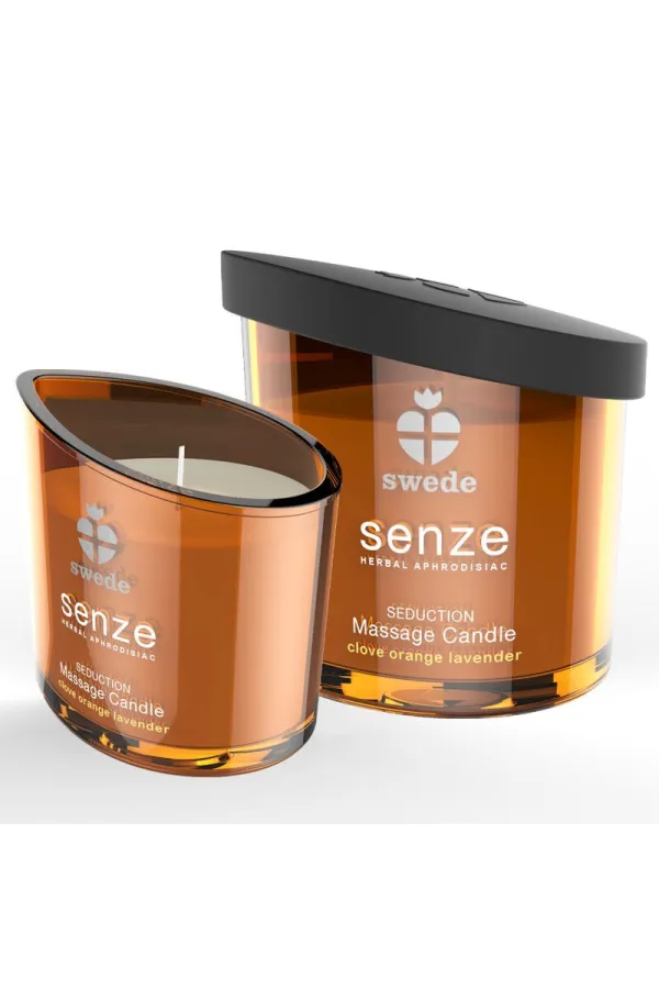 Senze Seduction Massagekerze 50 ml Nelke, Orange, Lavendel von Swede kaufen - Fesselliebe