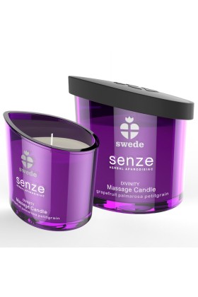 Senze Divinity Massagekerze - Grapefruit, Palmarosa, Petitgrain von Swede kaufen | Fesselliebe