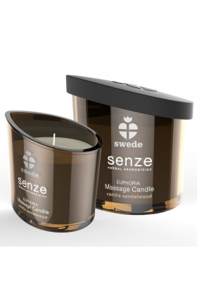 Senze Euphoria Massagekerze - Vanille, Sandelholz von Swede kaufen | Fesselliebe