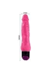 Colorful Sex Vibrator Realistisch Rosa 24 Cm von Baile Vibrators kaufen - Fesselliebe