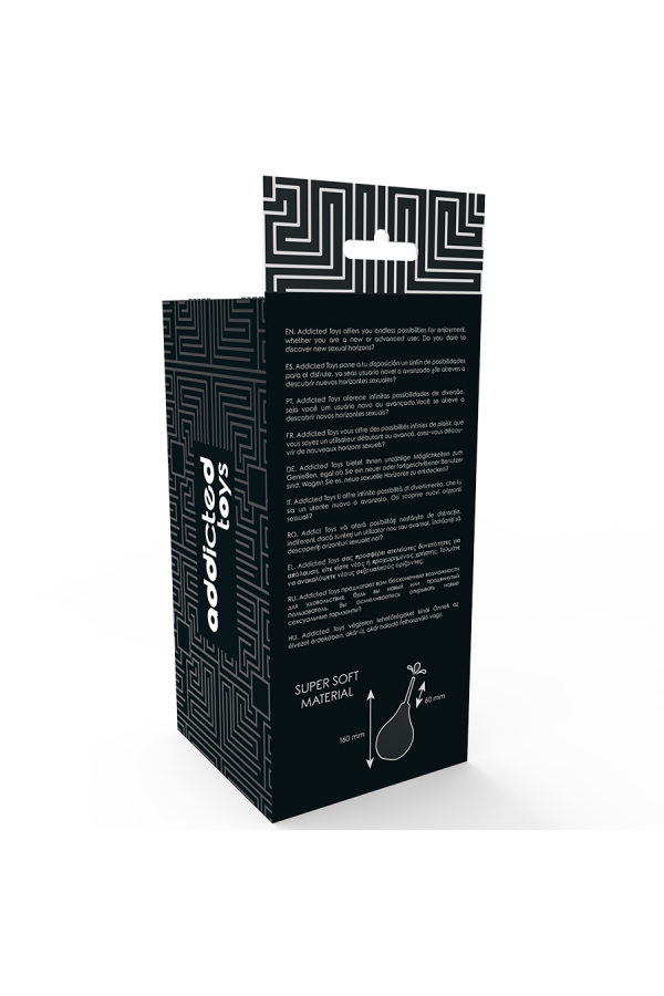 Analdouche Schwarz von Addicted Toys kaufen | Fesselliebe