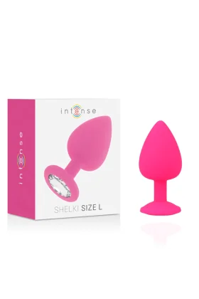 Shelki L Plug Anal Fuchsia von Intense Anal Toys