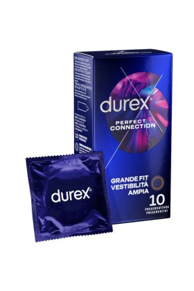 Perfect Connection Silikon Extra Schmierung 10 Stück von Durex Condoms kaufen | Fesselliebe