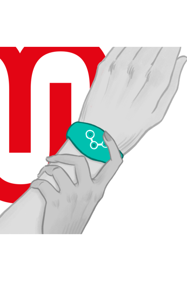 Wireless-Technologie-Uhr Aquamarin von Watchme kaufen | Fesselliebe