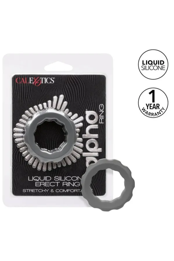 Alpha Erect Ring Grau von California Exotics kaufen - Fesselliebe