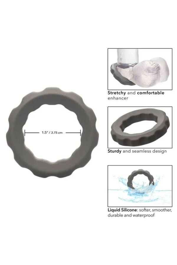 Alpha Erect Ring Grau von California Exotics kaufen - Fesselliebe