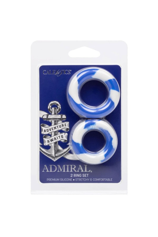 Admiral Set 2 Penisringe von Calexotics kaufen | Fesselliebe