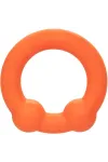 CALIFORNIA EXOTICS - ALPHA DUAL BALL RING ORANGE kaufen - Fesselliebe