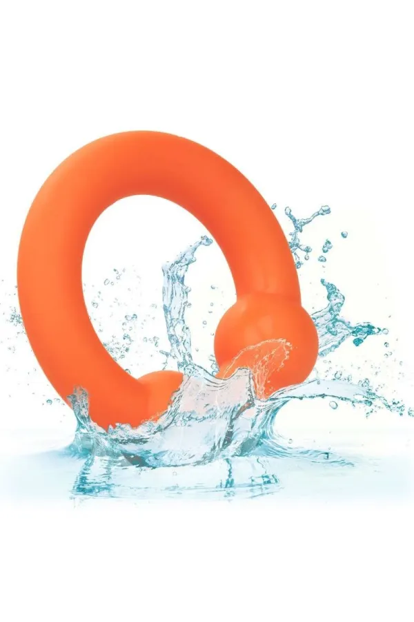 CALIFORNIA EXOTICS - ALPHA DUAL BALL RING ORANGE kaufen - Fesselliebe