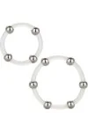 Calex Steel Beaded Silikon Ring Set von California Exotics kaufen - Fesselliebe