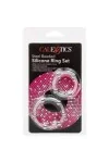 Calex Steel Beaded Silikon Ring Set von California Exotics kaufen - Fesselliebe