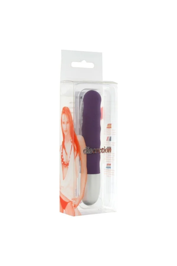 Discretion Vibe Ribbed Vibrator Lila von Seven Creations kaufen - Fesselliebe