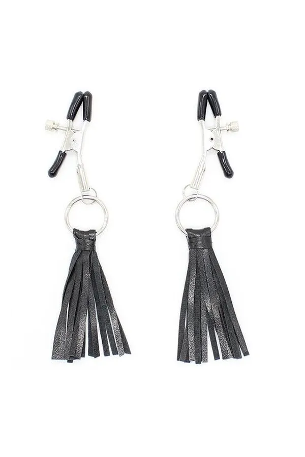 Fetish Pu Quaste Nipple Clamps von Ohmama Fetish kaufen - Fesselliebe