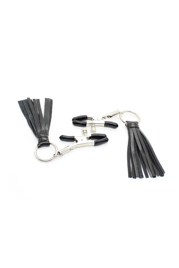 Fetish Pu Quaste Nipple Clamps von Ohmama Fetish kaufen - Fesselliebe