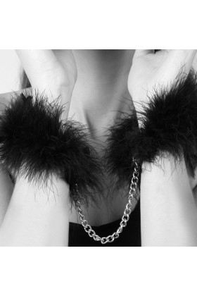 Za Za zu Federhandschellen von Bijoux Indiscrets kaufen | Fesselliebe
