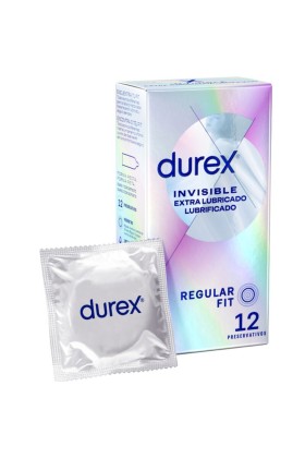 Unsichtbares Extra Geschmiertes 12 Stück von Durex Condoms kaufen | Fesselliebe