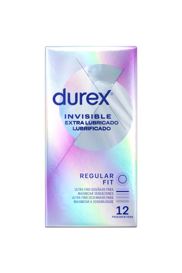 Kondome Invisible Extra Feucht 12 Stück von Durex Condoms kaufen - Fesselliebe