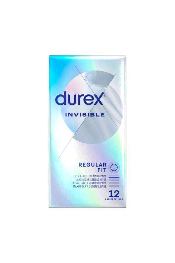 Kondome Invisible Extra Dünn 12 Stück von Durex Condoms kaufen - Fesselliebe