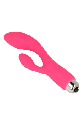 Vibrator mit Kaninchen 12,5 cm Rosa von Ohmama