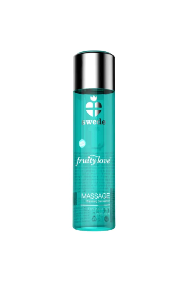 Fruity Love Massageöl mit Wärmendem Effekt, Schwarze Johannisbeere und Limette 120 ml von Swede kaufen - Fesselliebe