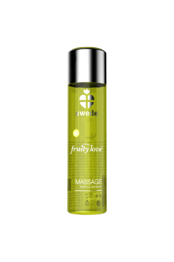 Fruity Love Massageöl mit Wärmendem Effekt Vanille und Goldbirne 120 ml von Swede kaufen | Fesselliebe