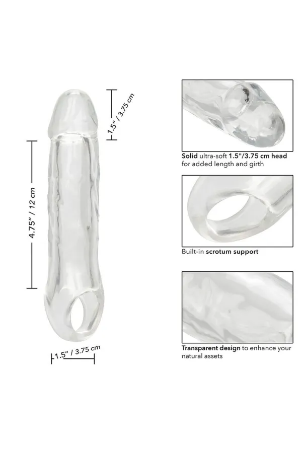 CALIFORNIA EXOTICS - PERFORMANCE MAXX CLEAR VERLÄNGERUNG 6,5 TRANSPARENT kaufen - Fesselliebe