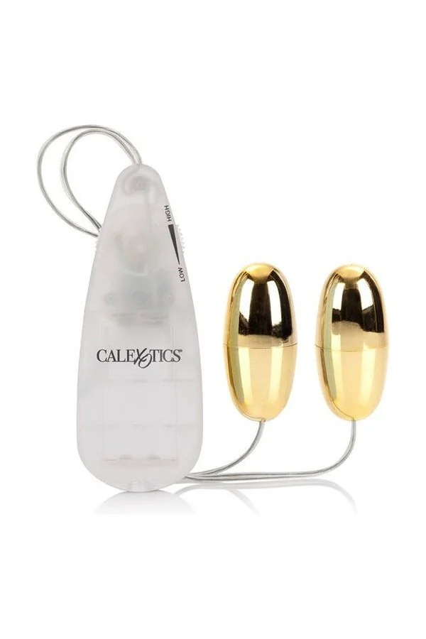 Vibrierende Kugeln Gold Duo von Calexotics