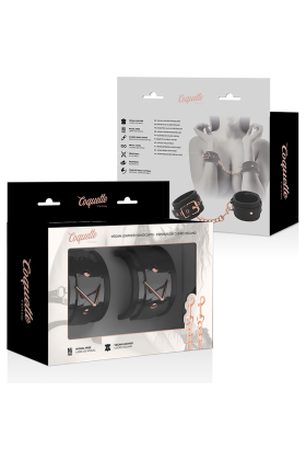 Handschellen der Black Edition mit Neoprenfutter von Coquette Fantasy kaufen | Fesselliebe