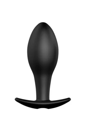 Anal Plug Ankerform Silikon 12 Vibrationsmodi Schwarz von Pretty Love Bottom