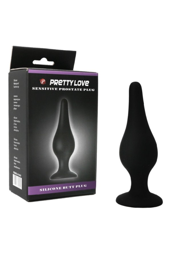 Ergonomischer Silikonstecker 14 cm von Pretty Love Bottom kaufen | Fesselliebe