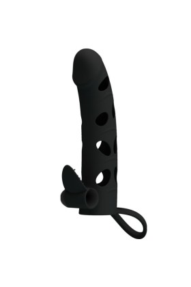 Silikonhülle mit Vibration 15.2 cm von Pretty Love Male kaufen | Fesselliebe