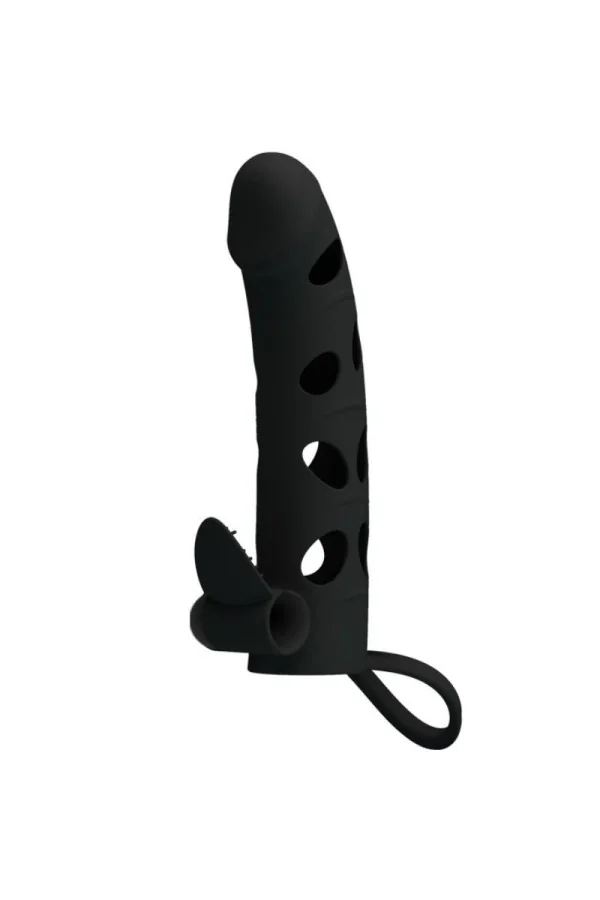 Silikonhülle mit Vibration 15.2 cm von Pretty Love Male kaufen - Fesselliebe