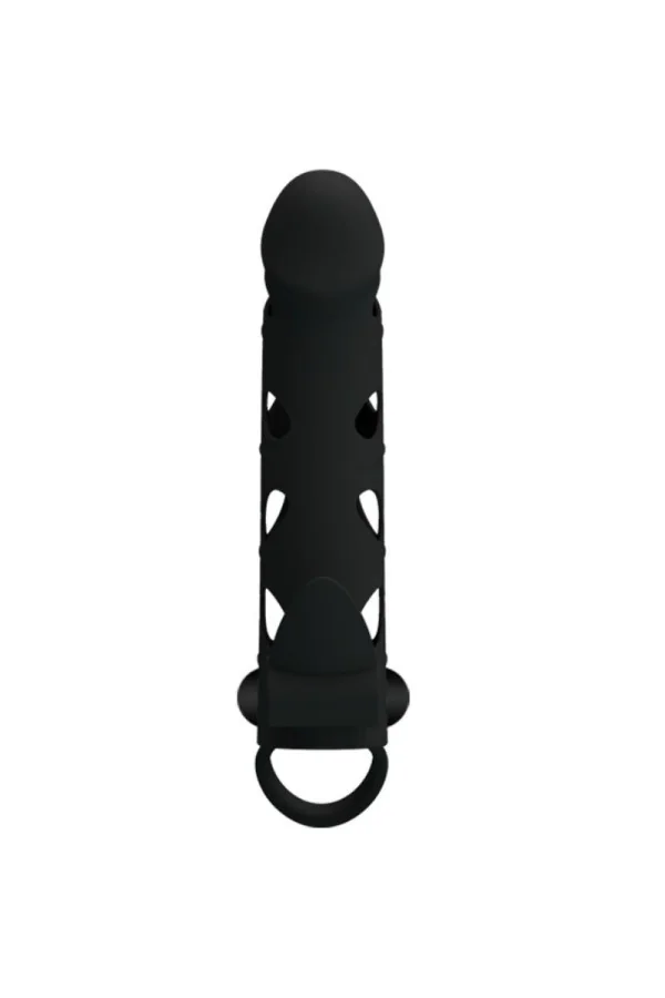 Silikonhülle mit Vibration 15.2 cm von Pretty Love Male kaufen - Fesselliebe