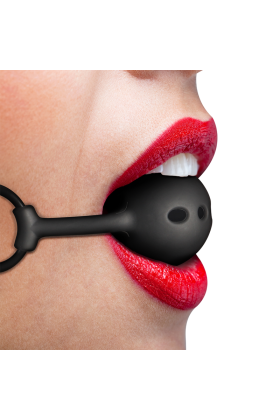 Atmungsaktiver Ballknopf aus Silikon von Fetish Submissive Bondage kaufen | Fesselliebe