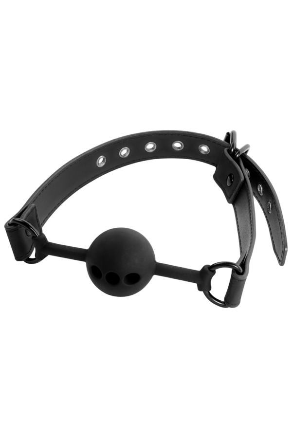 Atmungsaktiver Ballknopf aus Silikon von Fetish Submissive Bondage kaufen | Fesselliebe