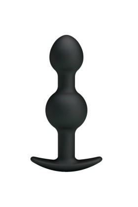 Silikon Analkugeln mit Spezieller Stimulation 10.3 cm Schwarz von Pretty Love Bottom kaufen | Fesselliebe