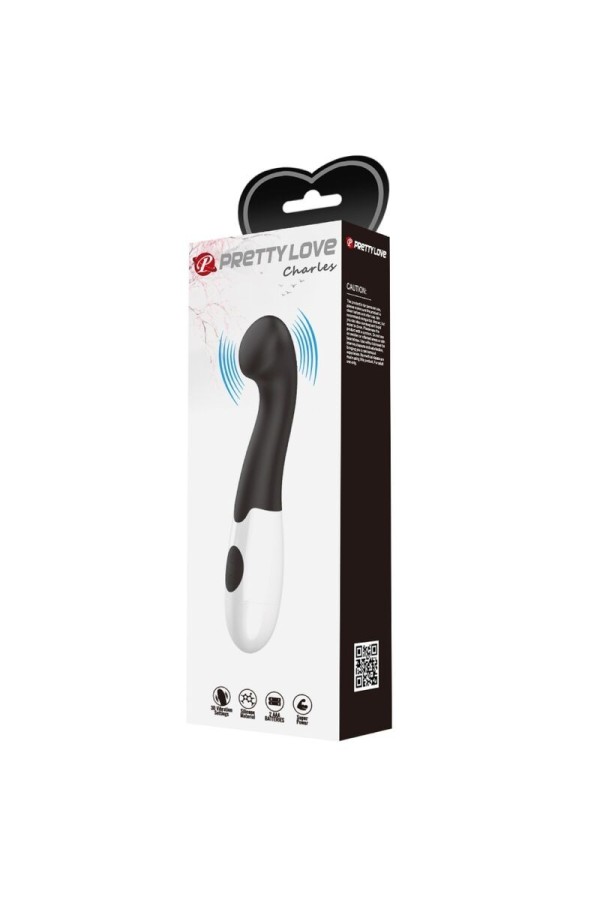 Charles G-Spot Vibrator 30 Modi Schwarz von Pretty Love Flirtation kaufen | Fesselliebe