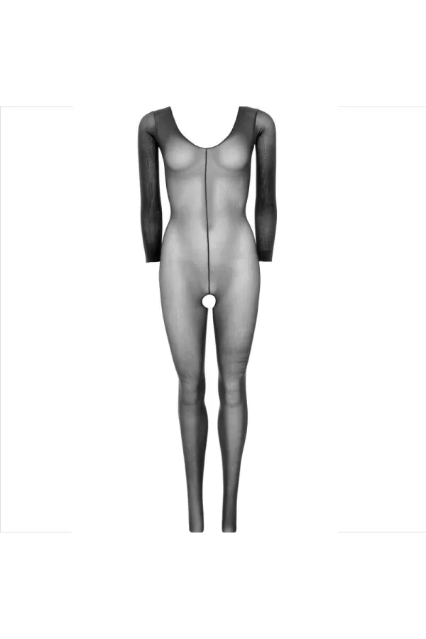 Bodystocking Langarm Schwarz von Leg Avenue Bodystockings kaufen - Fesselliebe