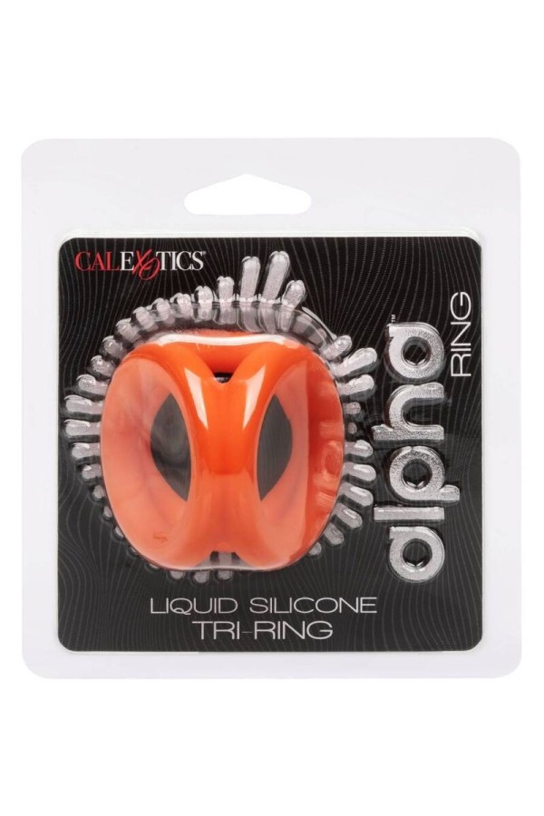 Alpha Tri-Ring Orange von Calexotics kaufen | Fesselliebe