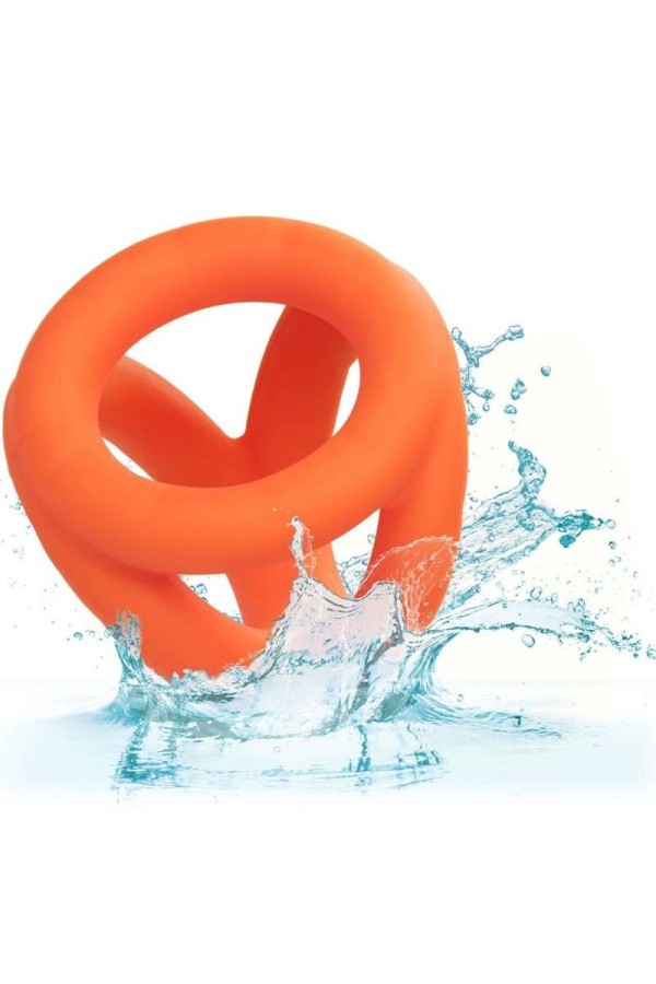 Alpha Tri-Ring Orange von Calexotics kaufen | Fesselliebe
